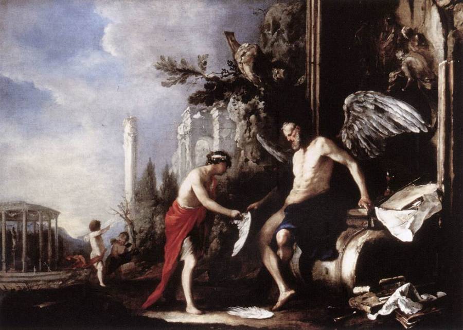 Schonfeld Johann Heindrich - Allegorie du temps (Chronos et Eros).jpg